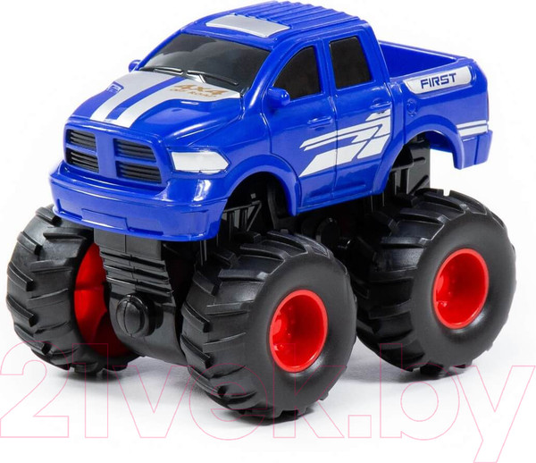 Изображение товара Автомобиль игрушечный Полесье Монстр Внедорожник пикап / 78803 (инерционный)