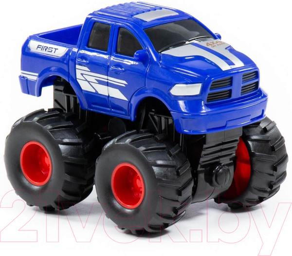 Изображение товара Автомобиль игрушечный Полесье Монстр Внедорожник пикап / 78803 (инерционный)