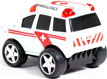 Изображение товара Автомобиль игрушечный Полесье Крутой Вираж скорая помощь / 78896