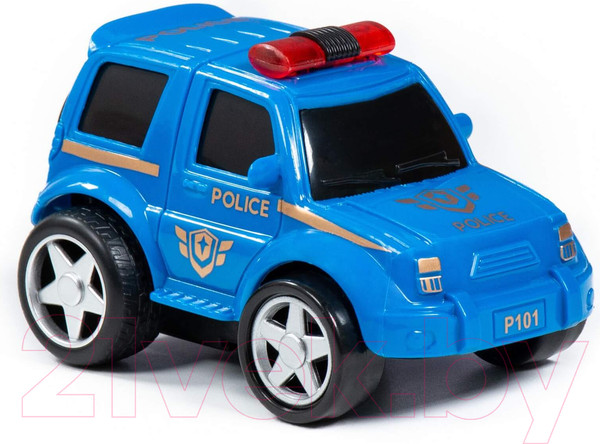 Изображение товара Автомобиль игрушечный Полесье Крутой Вираж полиция / 78902