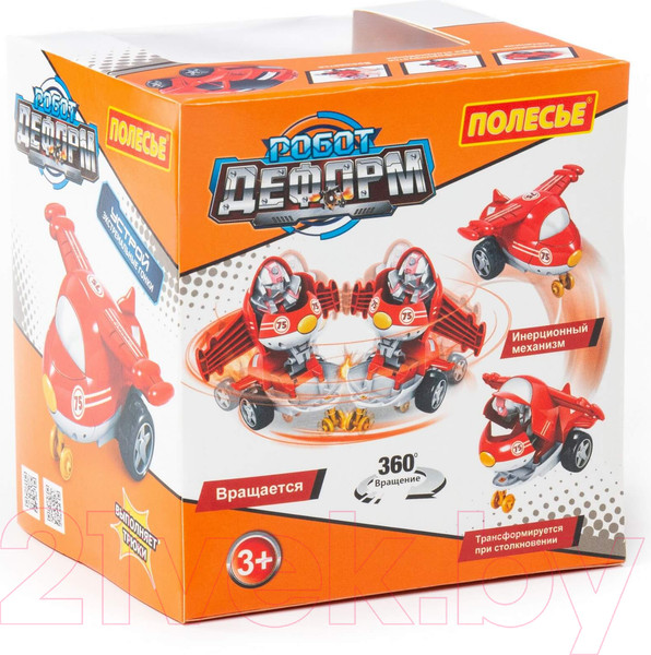 Изображение товара Самолет игрушечный Полесье Робот Деформ / 79022