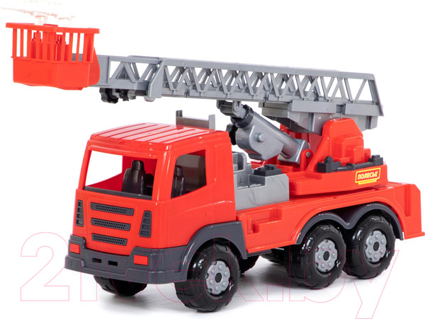 Изображение товара Автомобиль-вышка Полесье Престиж Пожарный / 78551