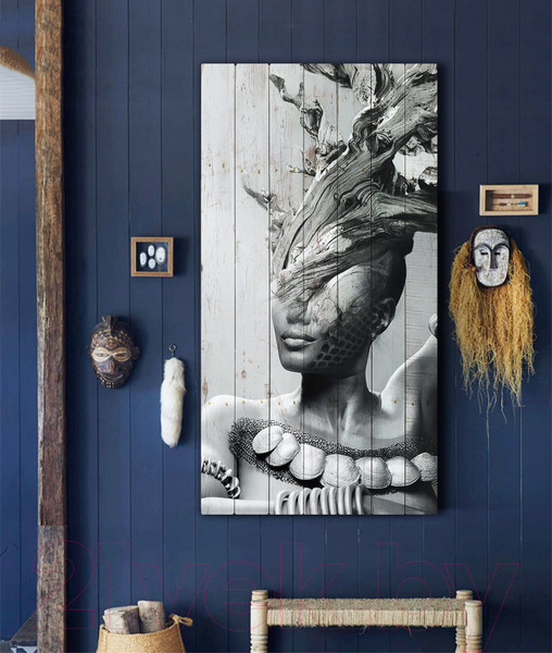 Изображение товара Картина White Wood B112-V-036-055-6.8