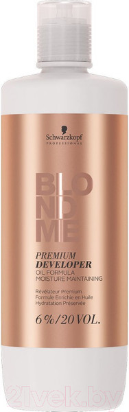 Изображение товара Эмульсия для окисления краски Schwarzkopf Professional BlondMe Premium Developer Oil Formula Maintaining 6% 20Vol (1л)
