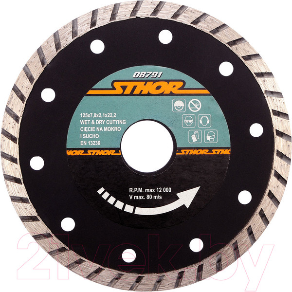 Изображение товара Отрезной диск алмазный Sthor 08791