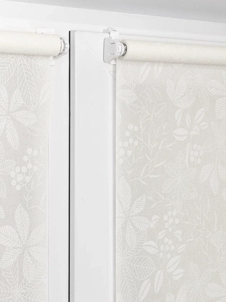 Изображение товара Рулонная штора Lm Decor Флауэр LM 45-01 67x160 (светло-серый)