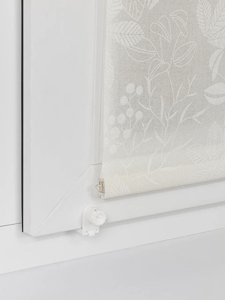Изображение товара Рулонная штора Lm Decor Флауэр LM 45-01 67x160 (светло-серый)