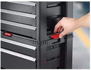Изображение товара Тележка инструментальная Keter Set 6 Drawer / 237786 (черный)