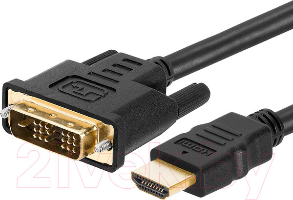 Изображение товара Кабель Rexant HDMI - DVI-D / 17-6306 (5м)