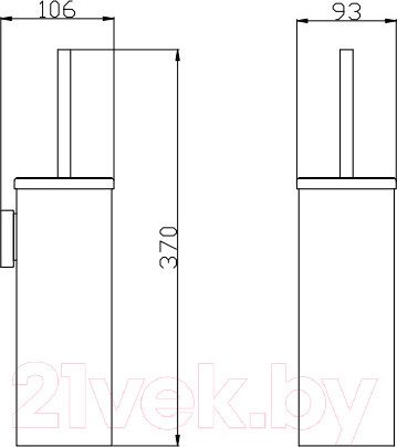 Изображение товара Ершик для унитаза Slezak RAV Colorado COA0501