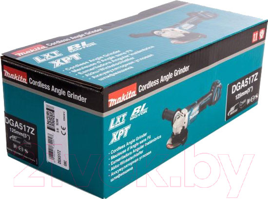 Изображение товара Профессиональная угловая шлифмашина Makita DGA517Z