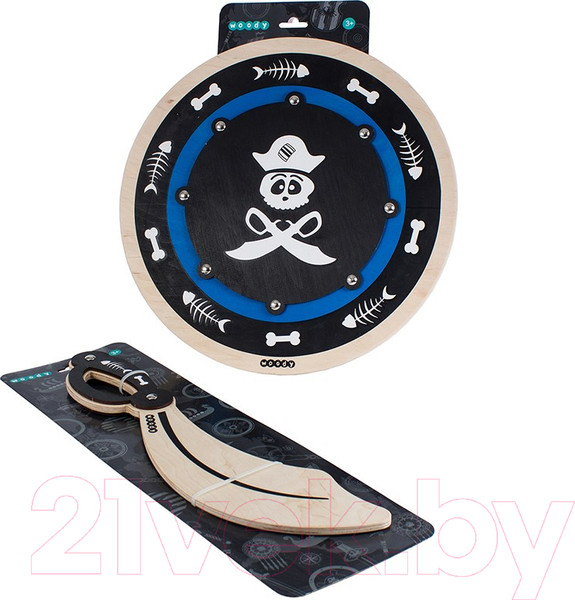 Изображение товара Щит игрушечный Woody Щит пирата / 01928