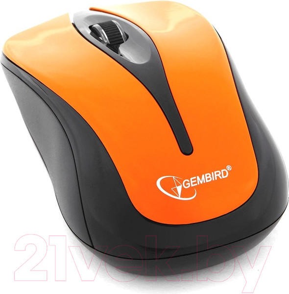 Изображение товара Мышь Gembird MUSW-325-O (оранжевый)