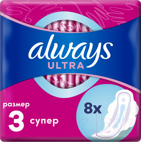 Изображение товара Прокладки гигиенические Always Ultra Super Duo (8шт, ароматизированные)