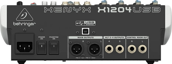 Изображение товара Микшерный пульт Behringer X1204USB
