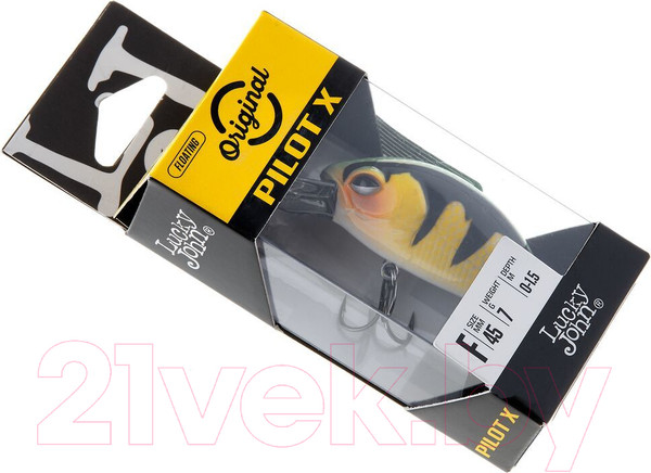 Изображение товара Воблер Lucky John Original Pilot-X F 04.50/005 / LJO04045F-005