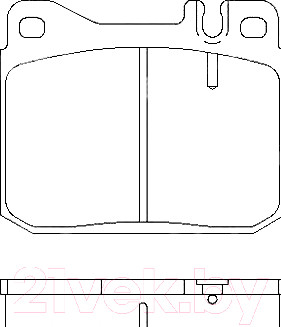 Изображение товара Тормозные колодки Patron PBP243