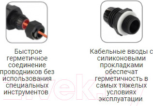 Изображение товара Кабельный коннектор EKF FreeTools plc-uac-cb5T