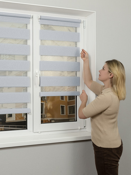 Изображение товара Рулонная штора Lm Decor Сити ДН LB 60-02 48x160 (серый)