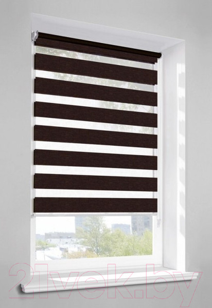 Изображение товара Рулонная штора Lm Decor Сити ДН LB 60-05 72x160 (шоколад)