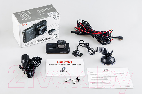 Изображение товара Автомобильный видеорегистратор SilverStone F1 NTK-9000F Duo