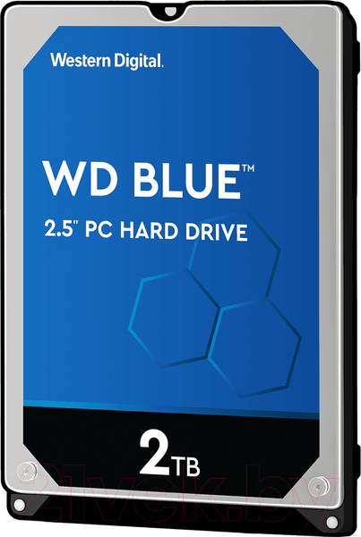 Изображение товара Жесткий диск Western Digital Blue Mobile 2TB (WD20SPZX)