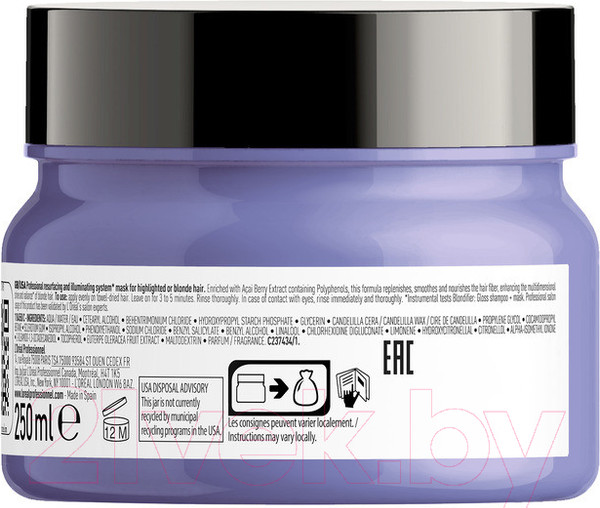 Изображение товара Маска для волос L'Oreal Professionnel Serie Expert Blondifier (250мл)