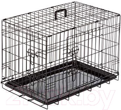 Изображение товара Клетка для животных Duvo Plus Pet Kennel XX-Large 780/484/DV (черный)