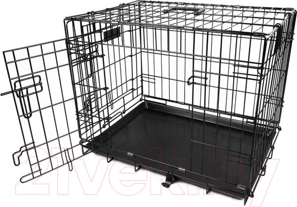 Изображение товара Клетка для животных Duvo Plus Pet Kennel XX-Large 780/484/DV (черный)
