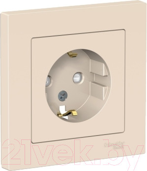 Изображение товара Розетка Systeme (Schneider) Electric AtlasDesign ATN000244