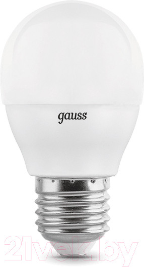 Изображение товара Лампа Gauss Globe E27 7W 3000K / 105102107-D