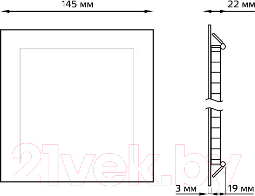 Изображение товара Точечный светильник Gauss 940111209