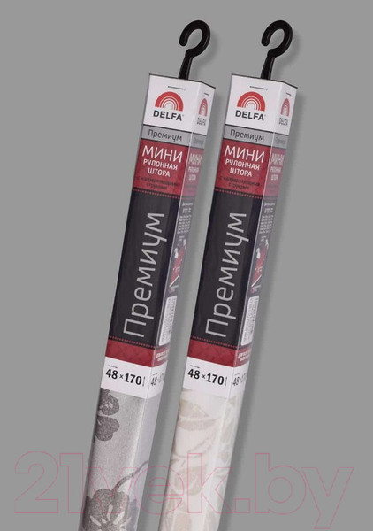 Изображение товара Рулонная штора Delfa Сантайм Премиум Prado СРШ-01МП 322504 (34x170, ясень)