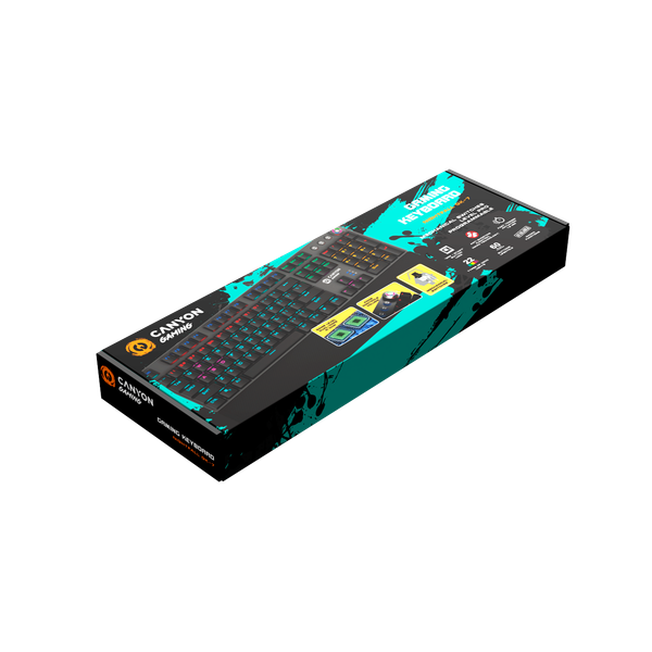 Изображение товара Клавиатура Canyon Nightfall GK-7 / CND-SKB7-RU