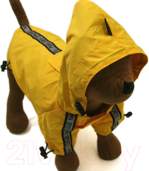 Изображение товара Комбинезон для животных Puppia Base Jumper / PEAF-RM03-YE-XL (желтый)