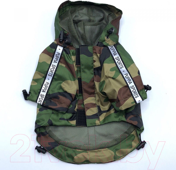 Изображение товара Комбинезон для животных Puppia Base Jumper / PEAF-RM03-CA-S (камуфляж)