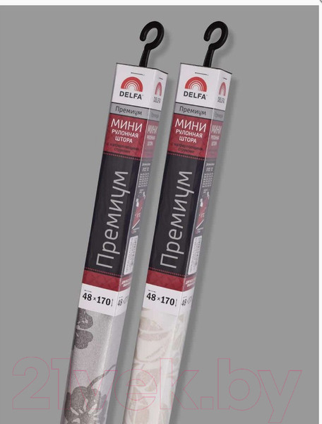 Изображение товара Рулонная штора Delfa Сантайм Венеция Термо-Блэкаут СРШ-01МП 79505 (43x170, белый)