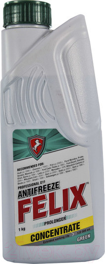 Изображение товара Антифриз FELIX Prolonger G11 до -38°С / 430206246 (1.5л, зеленый, концентрат)