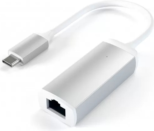 Изображение товара Сетевой адаптер Satechi Type-C to Gigabit Ethernet ST-TCENS (серебристый)