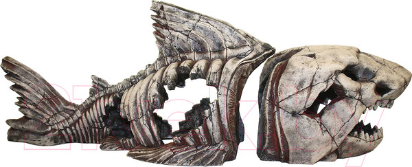 Изображение товара Декорация для аквариума Deksi Скелет рыбы №999