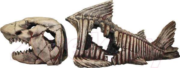 Изображение товара Декорация для аквариума Deksi Скелет рыбы №999