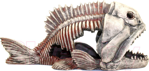 Изображение товара Декорация для аквариума Deksi Скелет рыбы №904