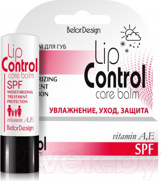 Изображение товара Бальзам для губ Belor Design Lip Control с SPF