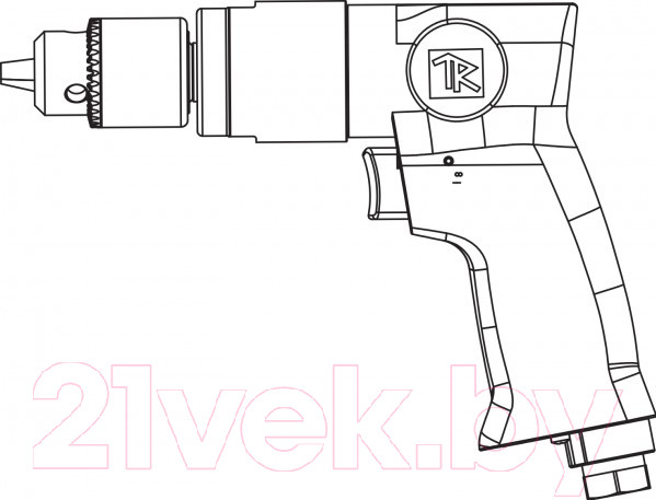 Изображение товара Пневмодрель Thorvik RAD1018