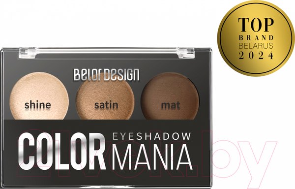 Изображение товара Палетка теней для век Belor Design Smart Girl Color Mania тон 32