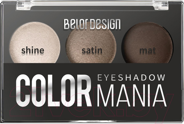 Изображение товара Палетка теней для век Belor Design Smart Girl Color Mania тон 34