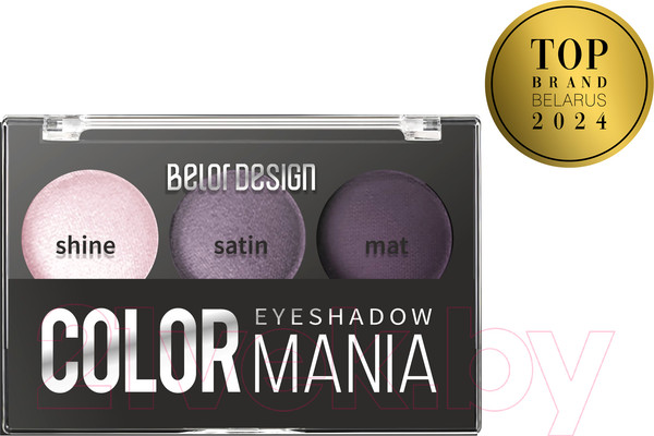 Изображение товара Палетка теней для век Belor Design Smart Girl Color Mania тон 37