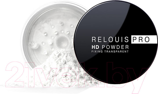 Изображение товара Фиксирующая пудра для лица Relouis Pro HD Powder фиксирующая прозрачная