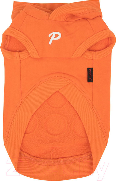 Изображение товара Футболка для животных Puppia Emmy с капюшоном / PARA-TS1509-OR-L (оранжевый)