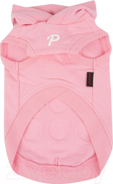 Изображение товара Футболка для животных Puppia Emmy с капюшоном / PARA-TS1509-PK-S (розовый)